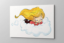 Obraz pre dievčatá Na obláčiku 1408